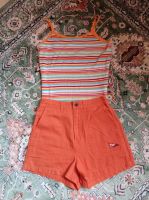 Kurze Hose Vintage Look Coal  orange high waisted gr xs neuwertig Nordrhein-Westfalen - Dinslaken Vorschau