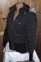Forever Übergangs Jacke Anorak*XS/S 34/36*schwarz*Kapuze*Fell Bayern - Oy-Mittelberg Vorschau