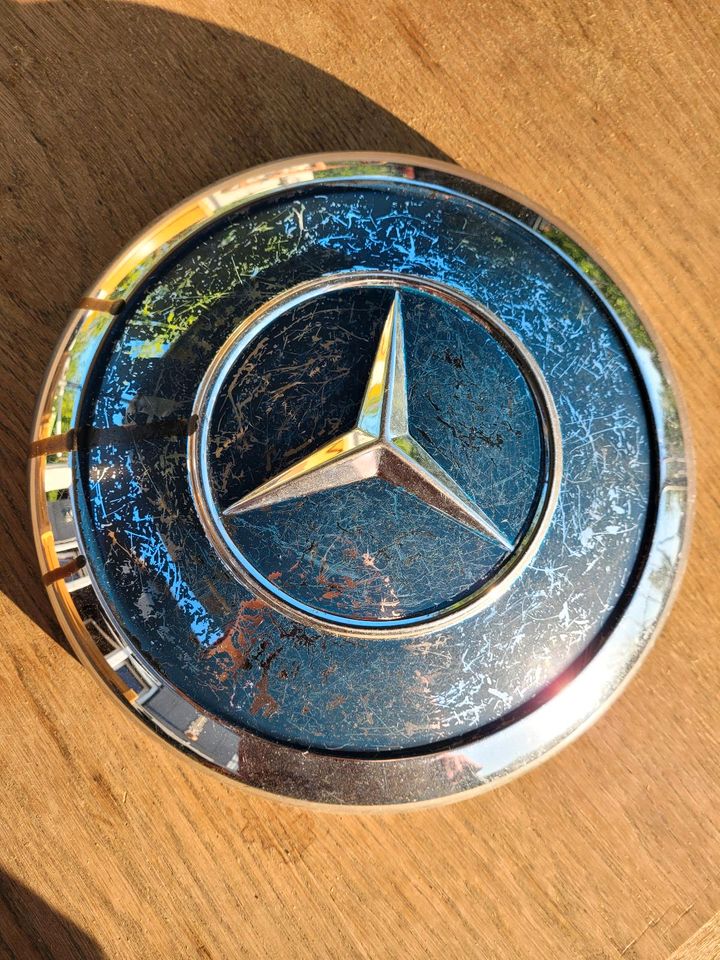 Mercedes Kappe Radkappe antik Rarität in Schleswig