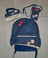 Rucksack Set Retro Blau mit weißen Punkten Thüringen - Erfurt Vorschau