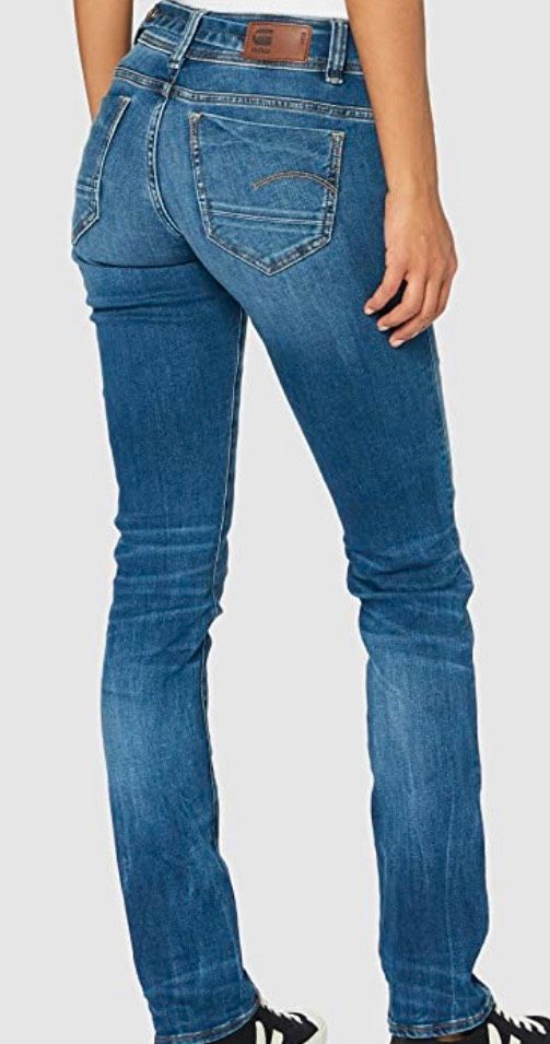 G-Star RAW Waist Straight Jeans 26/30 blau/ NEU in Stuhr