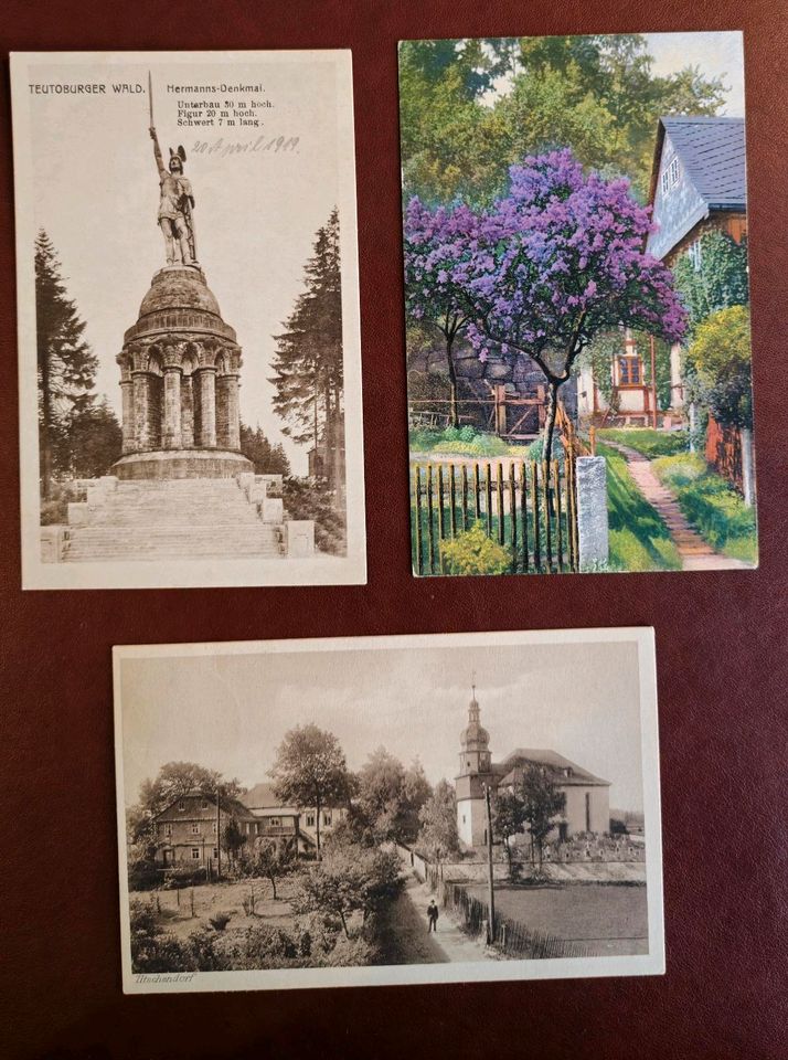 Konvolut alter Postkarten - teils unbeschrieben - 1916 bis 1932 in Stadthagen