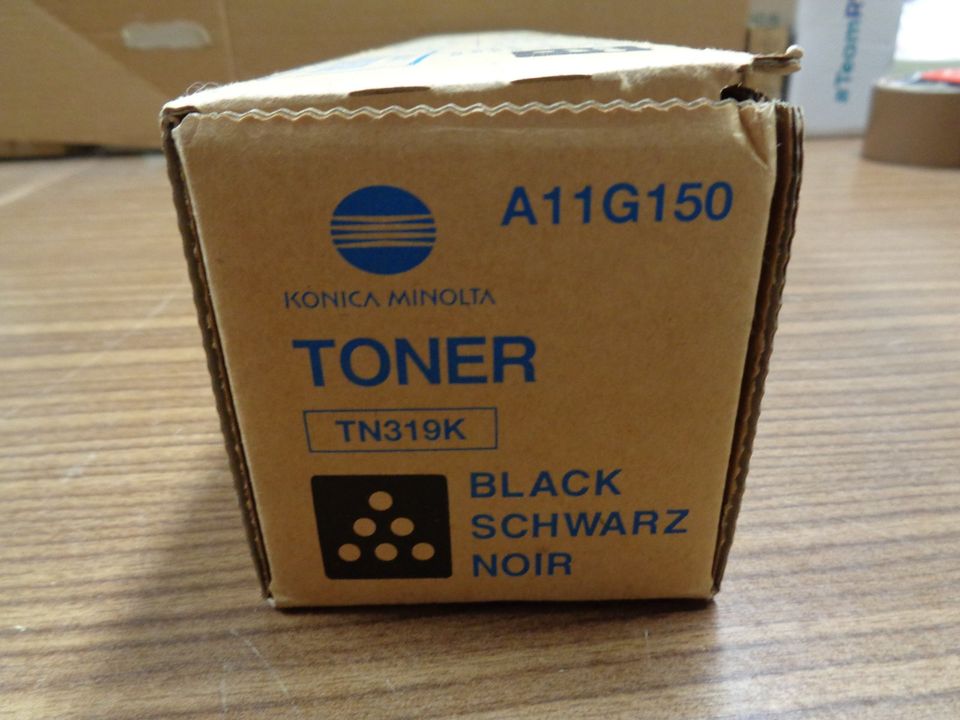 Original Konica Minolta A11G150 / TN319K Toner black schwarz, neu in Langerwehe