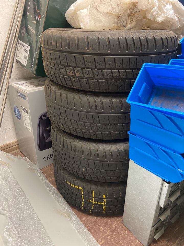 Set Autoreifen Cooper 205/55R16 auf Alufelge MSW 19 in Varel