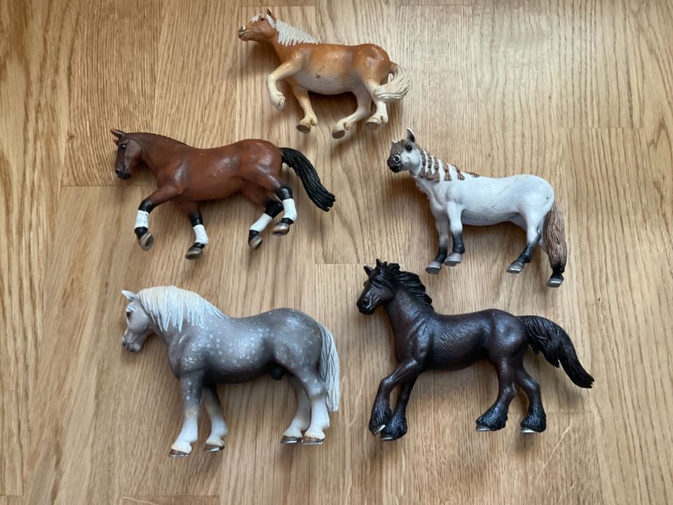 Set 5 x Schleich Pferde in Göttingen