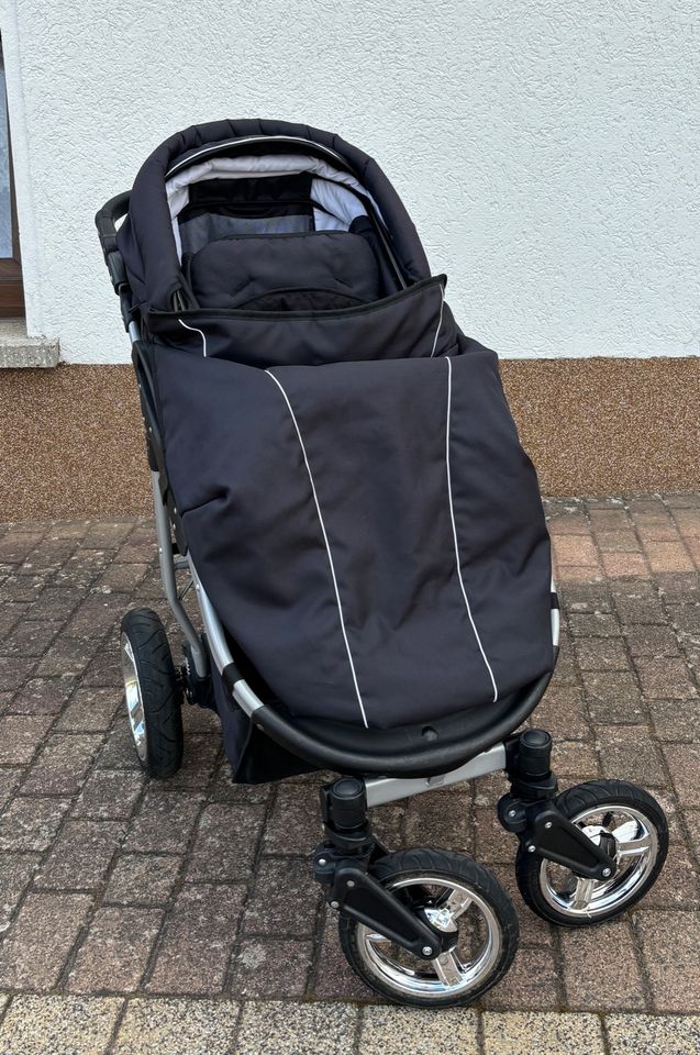 Kinderwagen von Bergsteiger, Modell Capri in Birx