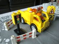 Lego Duplo LKW Muldenkipper mit Baustellenabsperrung Niedersachsen - Hildesheim Vorschau