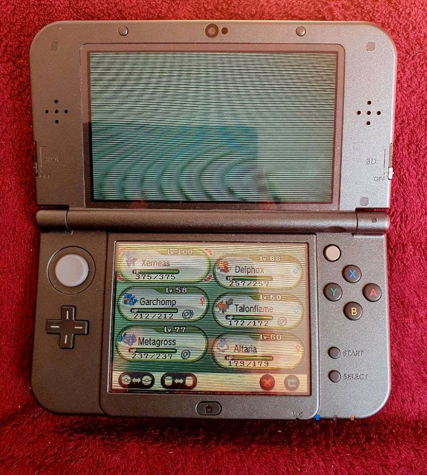 NINTENDO 3ds LL (mit Pokemon X) (aus Japan) in Neuried Kr München