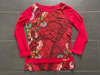 Desigual Shirt Bluse Langarm XL 42 Rot Bonn - Plittersdorf Vorschau