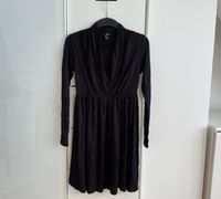 H&M Kleid Jerseykleid langärmelig schwarz Gr S Langarmkleid Berlin - Steglitz Vorschau