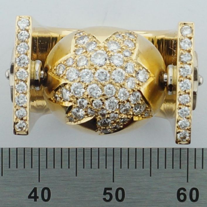 Ring Gold 750 Brillant Sternsaphir, Brillantring, Peter Plöderl in Friedelsheim