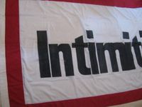 "Intimitäten" Banner, Prospekt, Plakat Transparent, Stoff 1,5x4m Schleswig-Holstein - Flensburg Vorschau