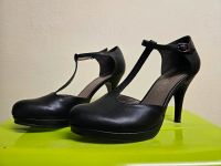 Tamaris Sling Pumps schwarz Leder Gr.39 Nordrhein-Westfalen - Steinhagen Vorschau