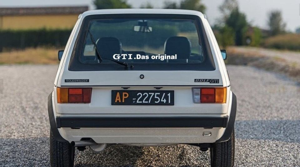 Golf GTI MK1 Das Original Aufkleber in Siegen