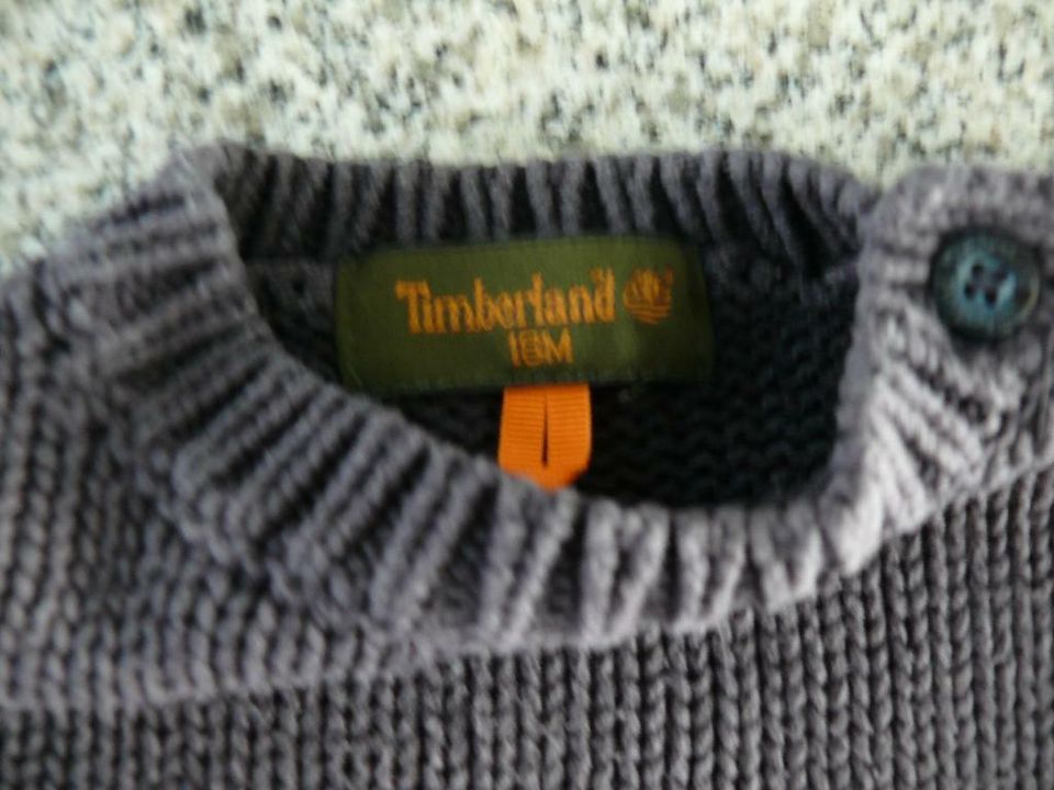 Timberland Strick Pullover Motiv 18 M. Dt. Größe 86 92 TOP in Mitterteich