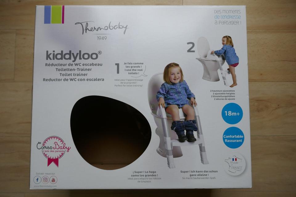 Toilettentrainer Thermobaby KIDDYLOO Kloaufsatz Treppe mit OVP in Stuttgart