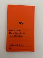 Buch Bertolt Brecht Die heilige Johanna der Schlachthöfe Hessen - Hanau Vorschau