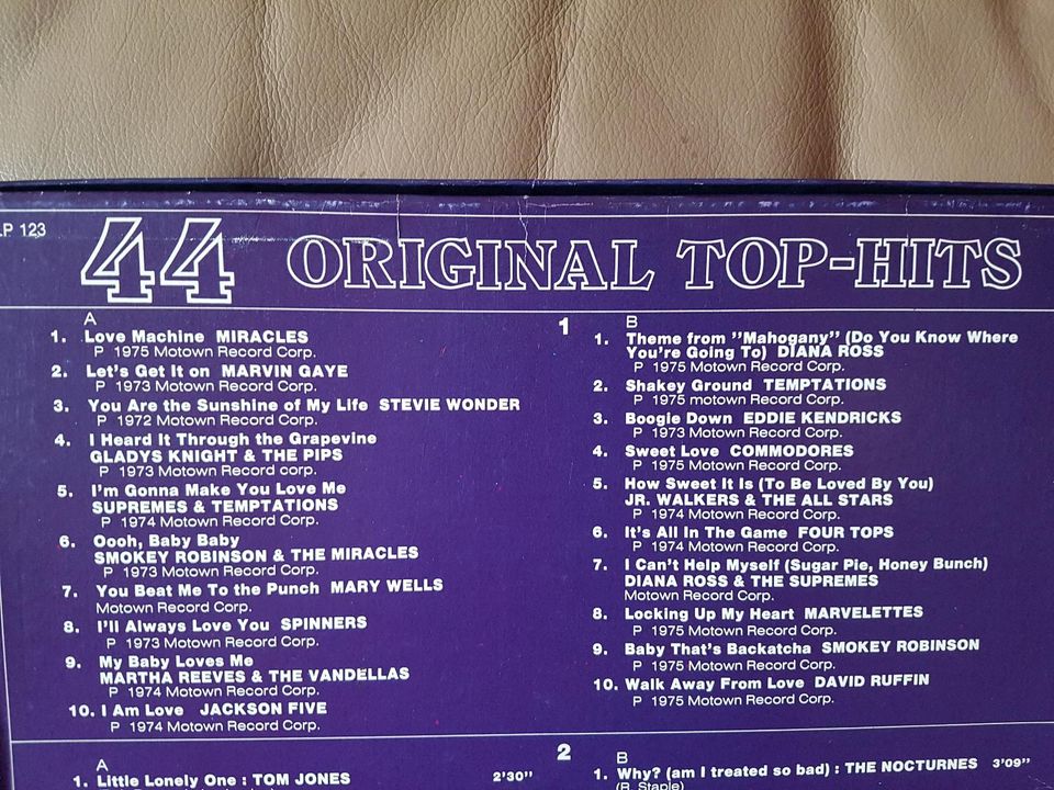 44 Orginal Top - Hits  - 3 LPs Box / Schallplatte LP Vinyl in Bochum