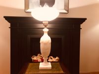 Antike Französische Tischlampe Marmor weiß Beige Art Deco Wandsbek - Hamburg Lemsahl-Mellingstedt Vorschau