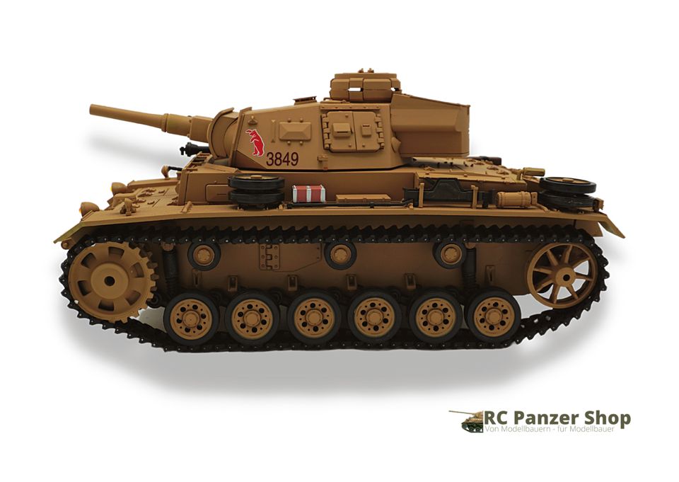 NEU RC Panzer 3 Ausf. H Tauchpanzer 3849 1:16 2,4 V.7 Heng Long in Dachau