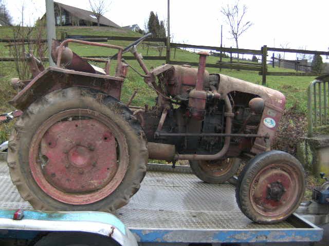 Oldtimer Traktor in Lohmar