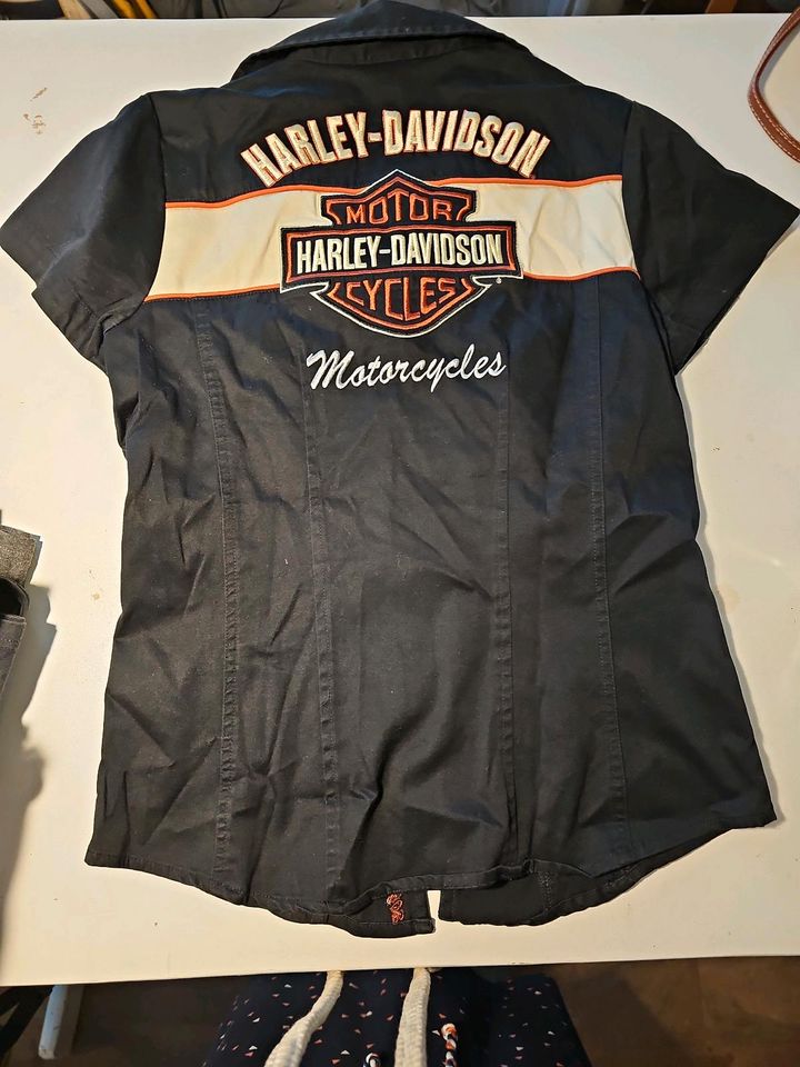 Hemd Bluse Harley Davidson Gr. S in Ehrenkirchen