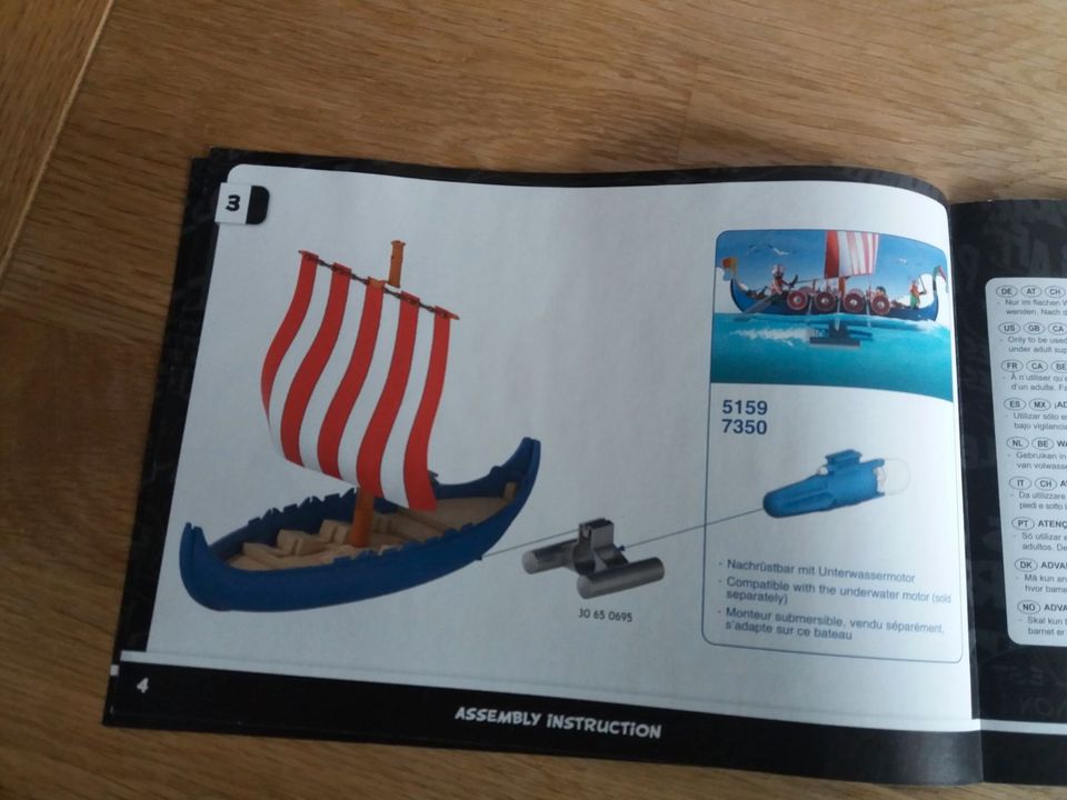 Asterix Playmobil 71087: Piraten / Piratenschiff Adventskalender in Steinheim