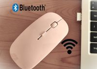 Kabellose Maus Bluetooth 5.0 Computer/Laptop/MacBook/Tablet Pink Hessen - Zierenberg Vorschau
