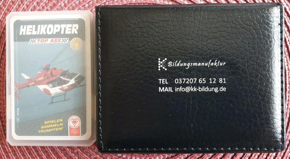 DRF Luftrettung Set / 1x DRF Helikopter Kartenspiel + Weiterbildu in Zwickau