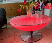 Lounge Couchtisch Cocktailglas Rund  LED Bayern - Aschaffenburg Vorschau