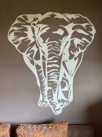 Verkaufe Wandtatoo elefant in creme , s. Oben Bayern - Kösching Vorschau