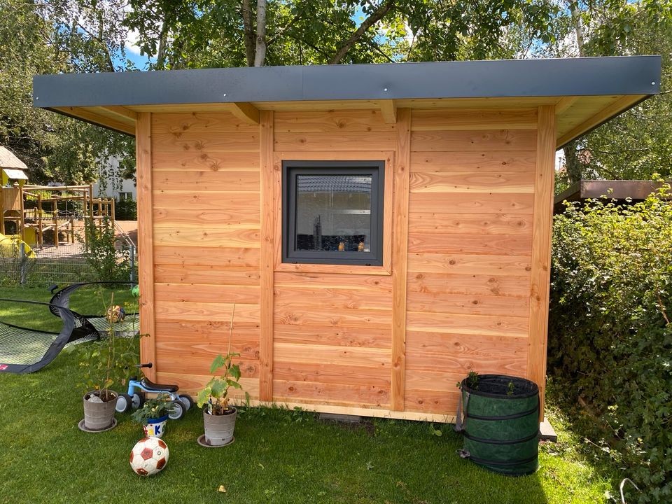 Douglasie Gartenhaus Gerätehaus Hundehütte Hühnerstall 3,0x3,0M in
