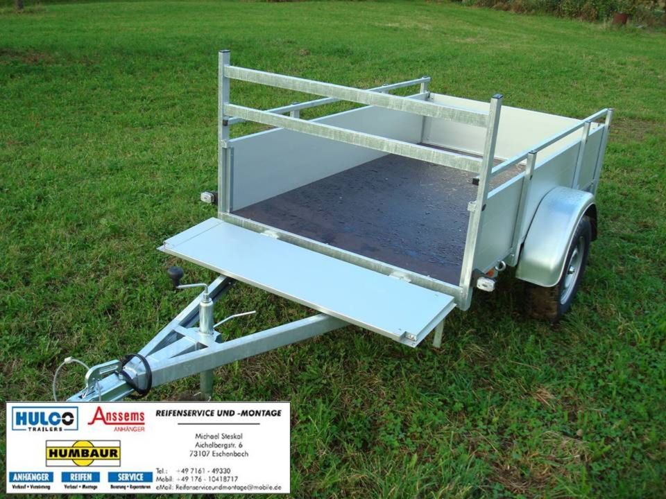 Anssems BSX750-251x130x35, PKW-Anhänger, neu, Tieflader in Eschenbach Württemberg