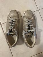 Silberne/goldene Rieker Halbschuhe Bayern - Neuburg a.d. Donau Vorschau