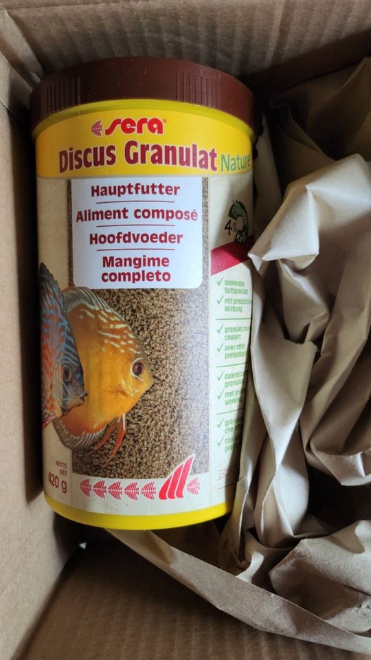 Sera Discus Granulat Nature 420 gr. Neu in Thüringen - Mühlhausen