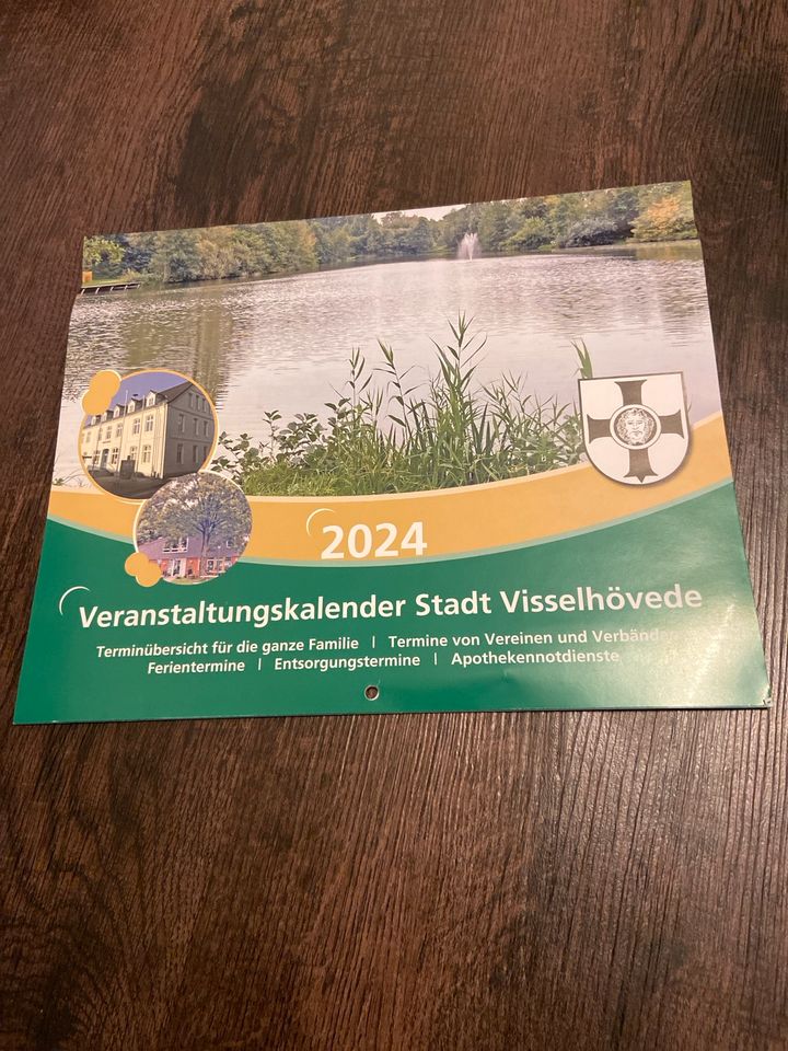 Veranstaltungskalender 2024 der Stadt Visselhövede in Visselhövede
