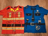 T-Shirt Feuerwehr Polizei Größe 98 Thüringen - Meiningen Vorschau
