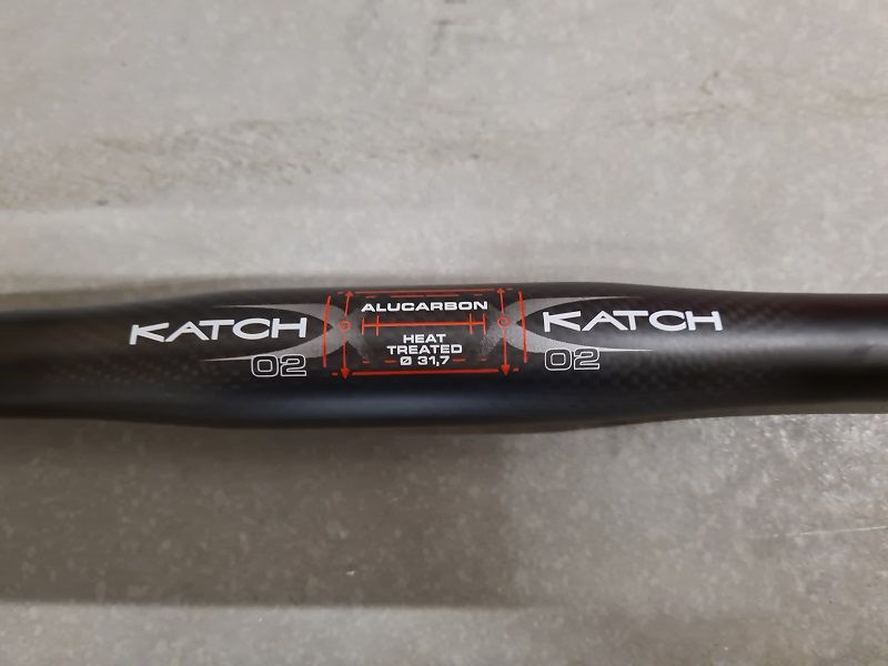 Kuota Carbon Katch 02 Lenker Rennrad 31,7mm Schwarz Neu in Lascheid