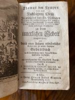 Gebetbuch von 1777 von Thomas von Kempen. Ludwigsvorstadt-Isarvorstadt - Isarvorstadt Vorschau