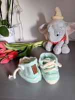 Weiche Babysneaker/-schuhe selbstgestrickt Größe 17-18 Nordrhein-Westfalen - Hamm Vorschau