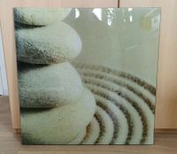 Glasbild  Bild 50 x 50 cm Steine Sand Zen Bayern - Mauern Vorschau