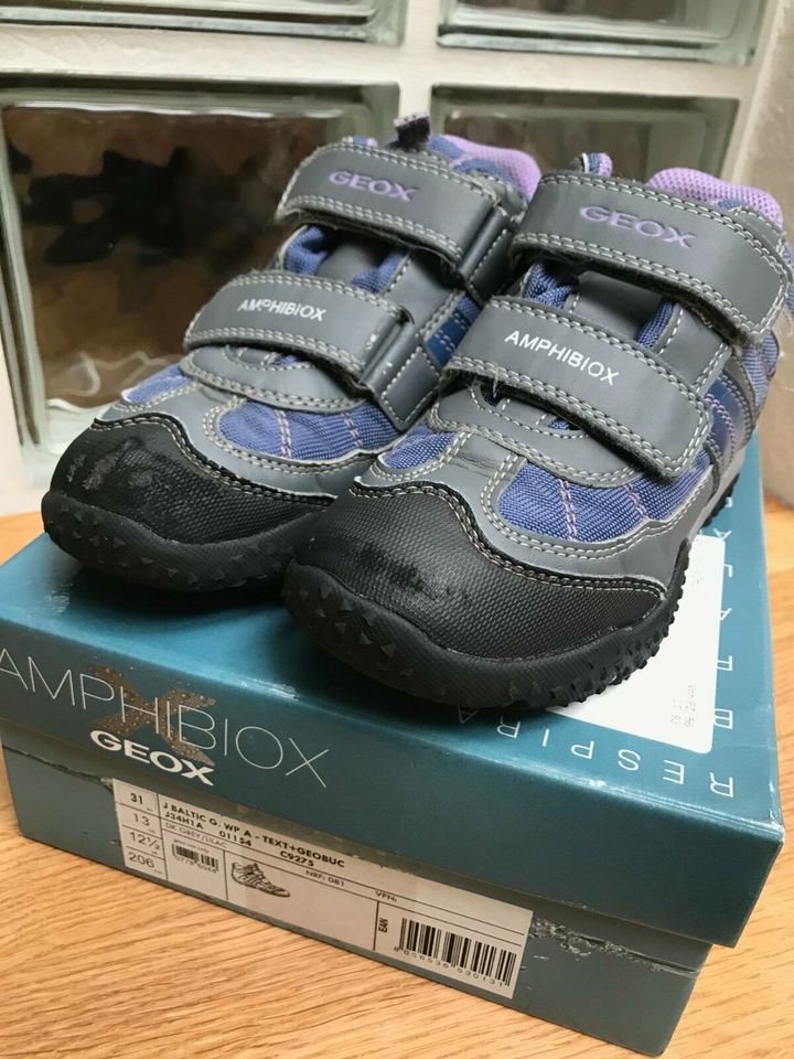 Geox: Amphibiox Schuhe Mädchen / Gr. 31 / blau grau in Dresden