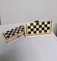 2x Schachspiel in Holzklappkassette, Original Altona - Hamburg Bahrenfeld Vorschau