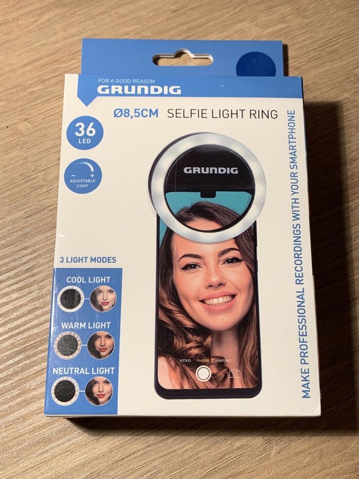 NEUER Grundig Selfie Light Ring / Handy Licht-Ring, 8,5cm in Berlin -  Steglitz | Telefon gebraucht kaufen | eBay Kleinanzeigen ist jetzt  Kleinanzeigen