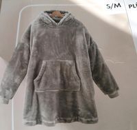 Plüsch Pullover Damen grau neu oversize Look S/M Saarland - Illingen Vorschau