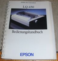 Computer Bedienungshandbuch: Epson LQ-450; 1991 Bayern - Dietfurt an der Altmühl Vorschau