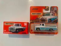 2x Matchbox Dodge Sweptside Pickup weiß/blau + schwarz - Pappbox Leipzig - Gohlis-Mitte Vorschau