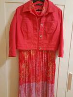 Kleid mit Jacke * Sommerkleid * festliches Kleid * rot Gr. 38 Nordrhein-Westfalen - Ibbenbüren Vorschau