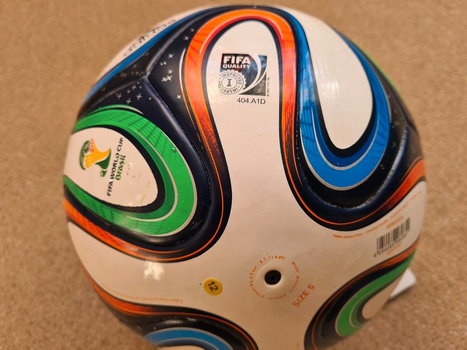 Adidas Brazuca World Cup WM 2014 Matchball Fußball Gr 5 in Uffenheim