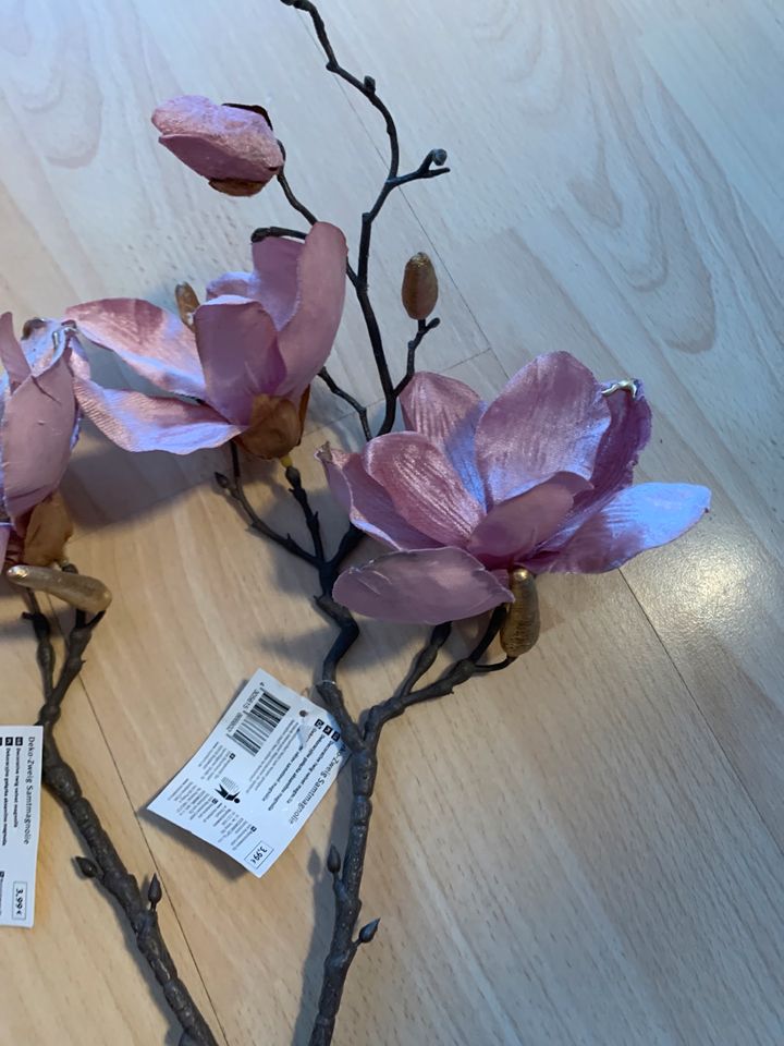 Verkaufe Deko Magnolien in rosé in Hannover